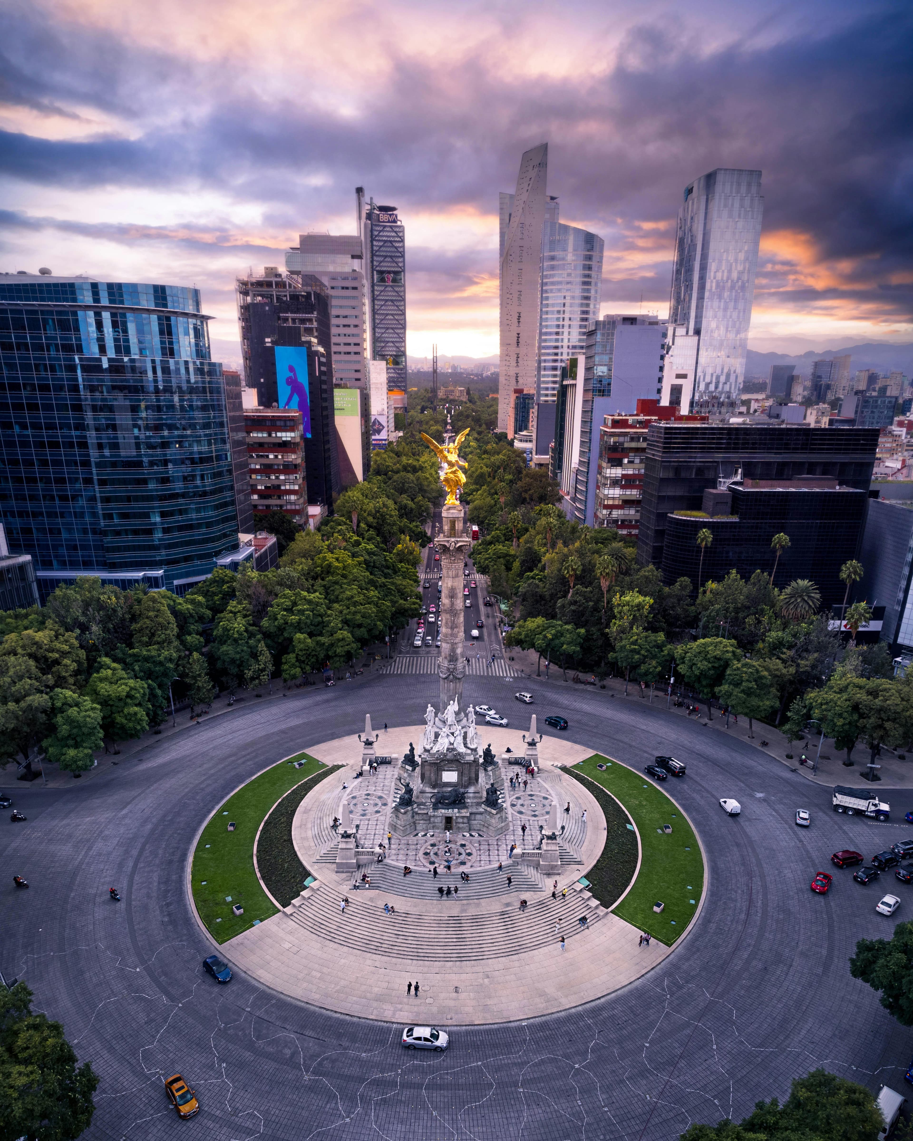 Ángel de la Independencia, Ciudad de México
